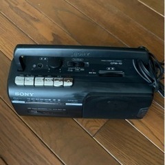ソニー SONY CFM-10 モノラルラジカセの画像