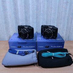 2台でこの価格【ワンオーナー美品動作良好 Canon単3コンデジ最後の名機】Canon PowerShot SX160 IS を2台