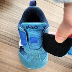 asics　ベビーシューズ　13.5cm　男の子の画像