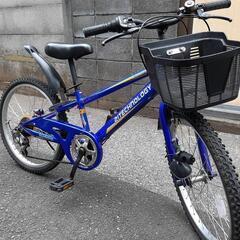 【値下げしました】自転車　22インチ　男の子
