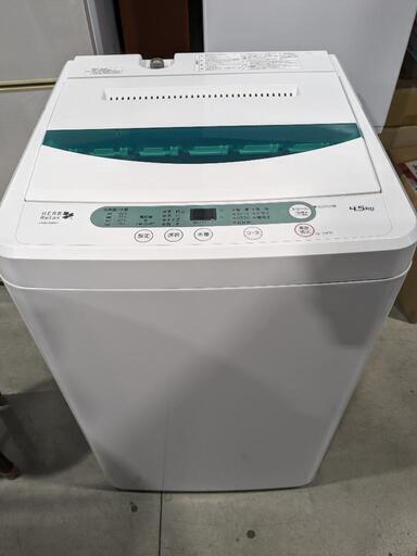 YAMADA 4.5kg 全自動洗濯機 YWM-T45A1 2016年製