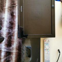 Panasonic 19インチテレビ　中古品（BCASカード付き）