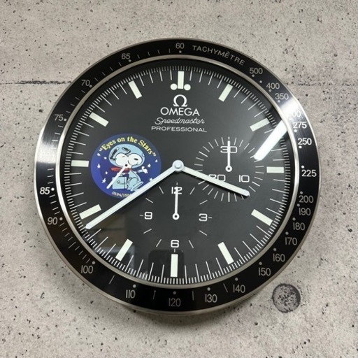 オメガ 掛け時計 スピードスター スヌーピー 並行輸入品