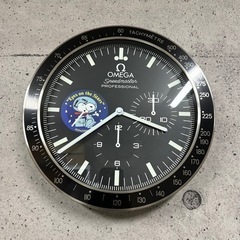 オメガ　掛け時計　スピードスター　スヌーピー　並行輸入品