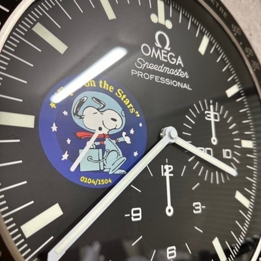 オメガ　掛け時計　スピードスター　スヌーピー　並行輸入品