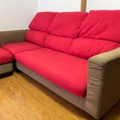 良品なソファですの画像