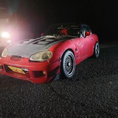 【現在取引中】カプチーノ　EA11R F6A　130馬力　即ドリ　軽四FRの画像