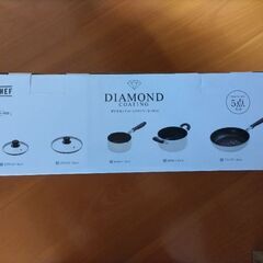 新品未使用　フライパン　鍋　蓋　セット　アイリスの画像