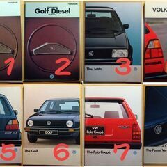 ＶＷカタログセット【旧ゴルフカブリオセット】《追加2024》の画像