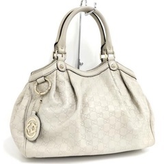 GUCCI◆スーキーハンドバッグ ☆値下げしました☆J3286 GUCCI スーキー ハンドバッグ グッチシマ