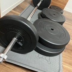 筋トレ　バーベル　錘の画像