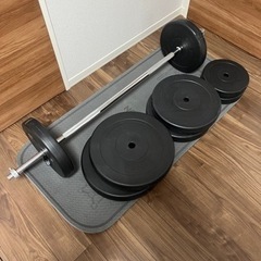 筋トレ　バーベル　錘の画像