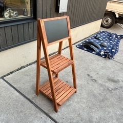 立て看板　黒板　お店　ショップ　看板　ボードの画像