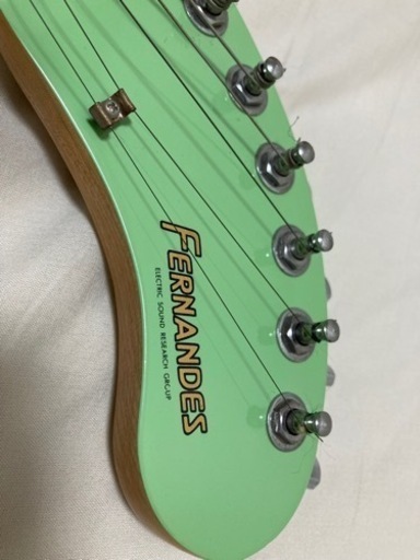 【美品】ZO-3ギター（グリーン）FERNANDES  