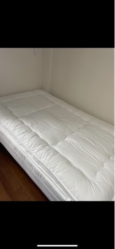 無印良品セミダブルベット&ニトリ敷布団