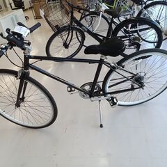 ★ジモティ割あり★  自転車ロードバイク  ブラック クリーニン...