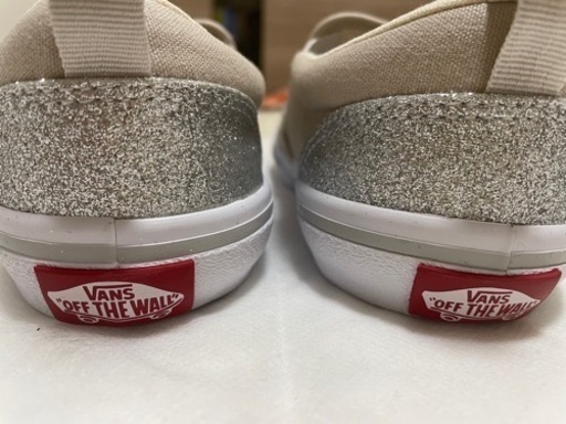 【新品】VANS CLASSIC スリッポン グレー シルバー 21.0cm
