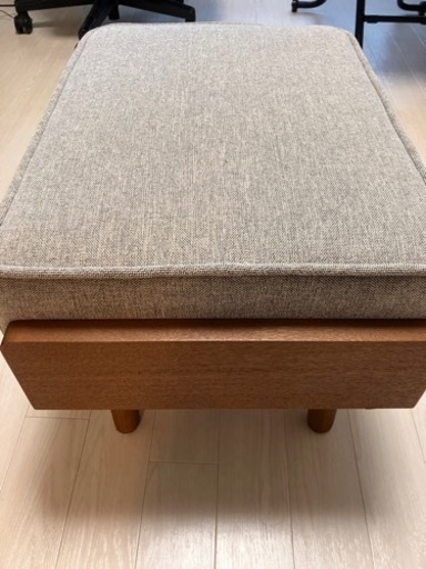 unico ALBERO アルベロ オットマン  ウォールナット