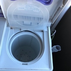 【東芝製二層式洗濯機】の画像