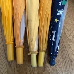 学童傘　5本セット　未使用品あり　45-55cm の画像