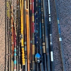 釣竿　まとめ　現状品の画像