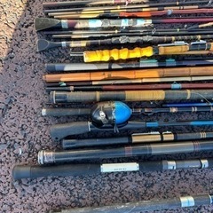 釣竿　まとめ　現状品の画像