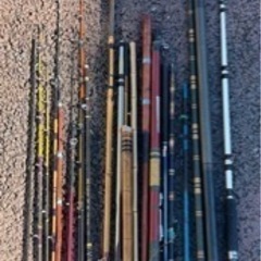 釣竿　まとめ　現状品