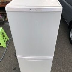福岡市内配送無料　パナソニック Panasonic NR-B146W-W [冷蔵庫 (138L） 右開き2ドア ホワイト]