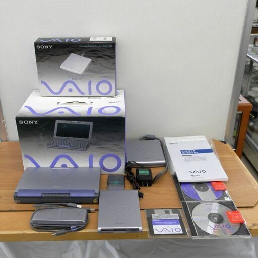 SONY VAIO PCG-C1 MMX Pentium 233MHz RAM64MB HDD3.2GB 8.9型 Win 98 ソニー リカバリー済み ジャンク扱い 札幌 西区 西野