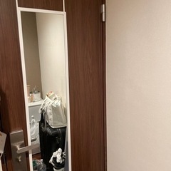 ニトリ　ドア掛けミラー
