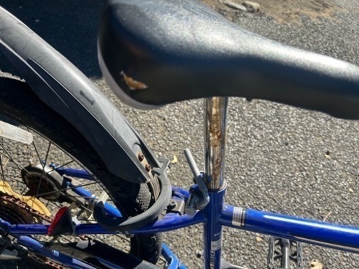 子供用自転車22インチ　ブルー　あさひ　ドライド