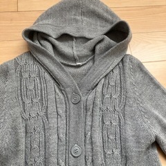 アランニット カーディガン ボレロの画像