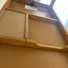 【美品】ハイタイプ＆ロータイプ兼用  2wayテーブルの画像