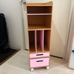 こども用収納棚2個セット