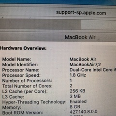 MacBook Air, 13” の画像