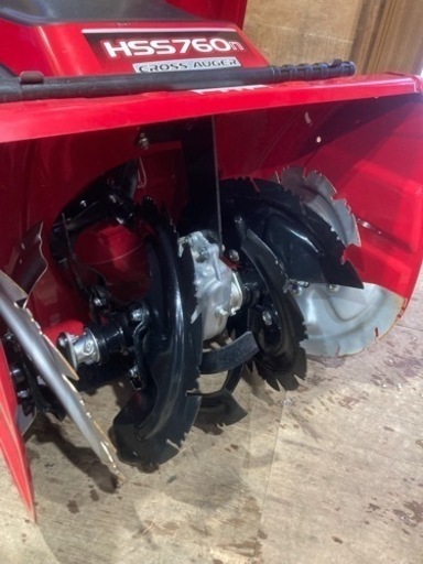 売約済み《札幌近郊！》ホンダ　中古除雪機　HSS760n CROSS AUGER  整備調整済み　美品！