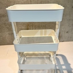 【美品1/14-15】IKEA購入 ワゴンの画像