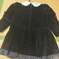 黒　ワンピース　100cmの画像