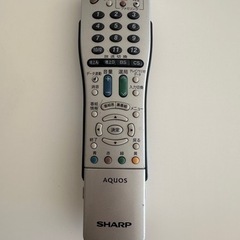 シャープ　32型　同軸ケーブル/リモコン付の画像