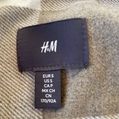 H&M ネルシャツの画像