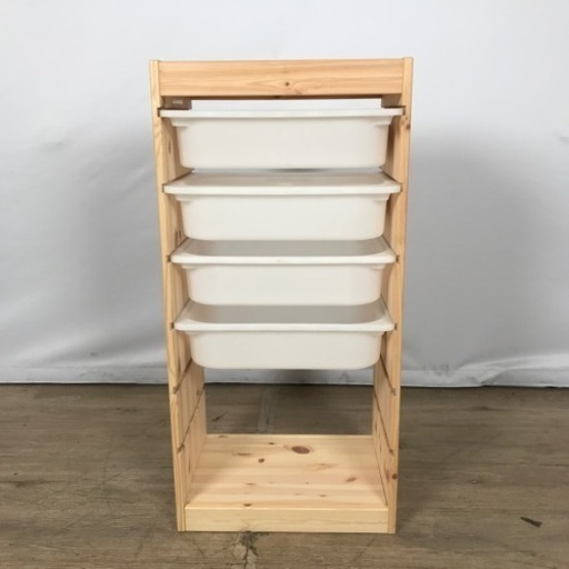 IKEA TROFAST トロファスト 引き出し4つ付き（370105）