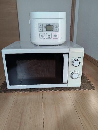 【値下げ】電子レンジ　炊飯器