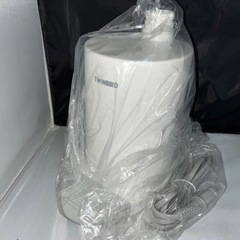 お値引き　未使用品 TWINBIRD 家庭用 エアーで吹き飛ばす ハンドドライヤー AT-5155 ウインドタオル 待機電力ゼロ 踏むだけの簡単操作 ③の画像