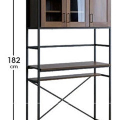 食器棚 カップボード 収納家具の画像