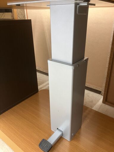 NITORI ニトリ 昇降テーブル コラボ 120DT LBR ※少し難あり No.560● ※現金、クレジット、ぺイペイ、スマホ決済