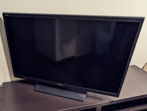 【値下げ】32型液晶テレビ SHARP AQUOS (+外付HDD 2TB)