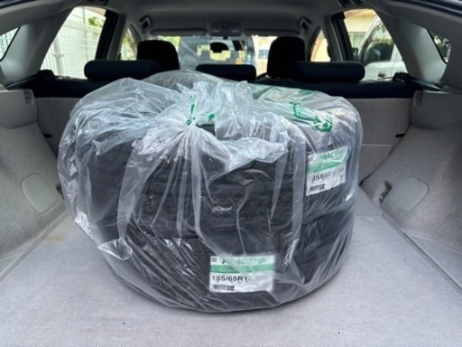 【値下げしました❗️】タイヤ、新品未使用、185/65R15、2本