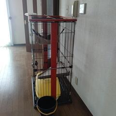ペットゲージ2024/1/14日まで（汚れ多めの画像
