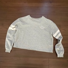 GU、グレー、トレーナー、Mサイズ