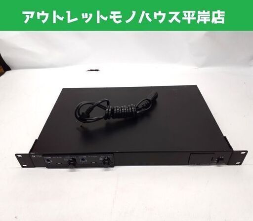 通電のみ確認済 TOA WT-1822 PLL シンセサイザー式 ダイバシティワイヤレスチューナー 据置型 現状品 札幌市 平岸店